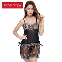 Красивое сексуальное женское белье с вышивкой, пижама с принтом, женское нижнее белье, M-6XL размера плюс, юбка для сна