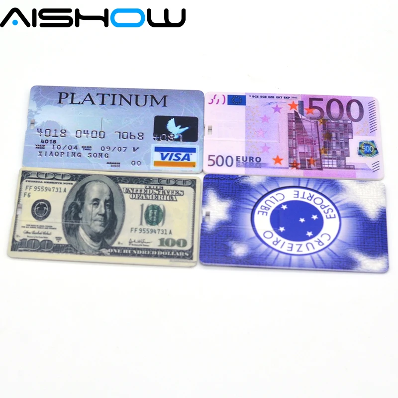 

8GB16GB 32Gb 64GB credit card USB Flash Drive customized Pen drive as football team logo design pendrive personalized