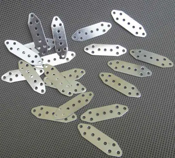 

20pcs/lot octagon metal plate minitype sheet iron bracket fastener DIY model supports