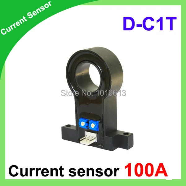 DC current transformer hall effect current transducer 100A D C1T type current sensorin