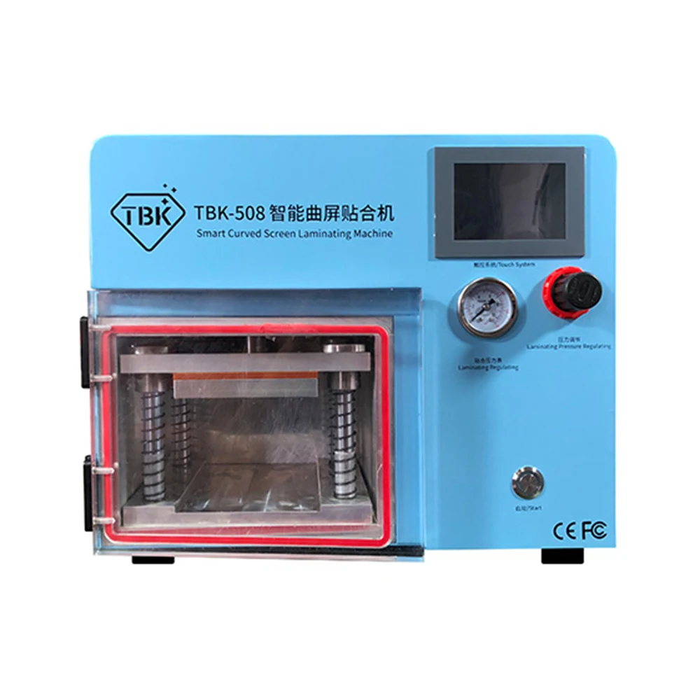 

TBK-508 5 in 1 Smart Curved LCD ScreenVacuum Laminating Machine for Sumsung S6 S6+ S7 S8 S8+ Edge LCD OCA Repair bubble remover