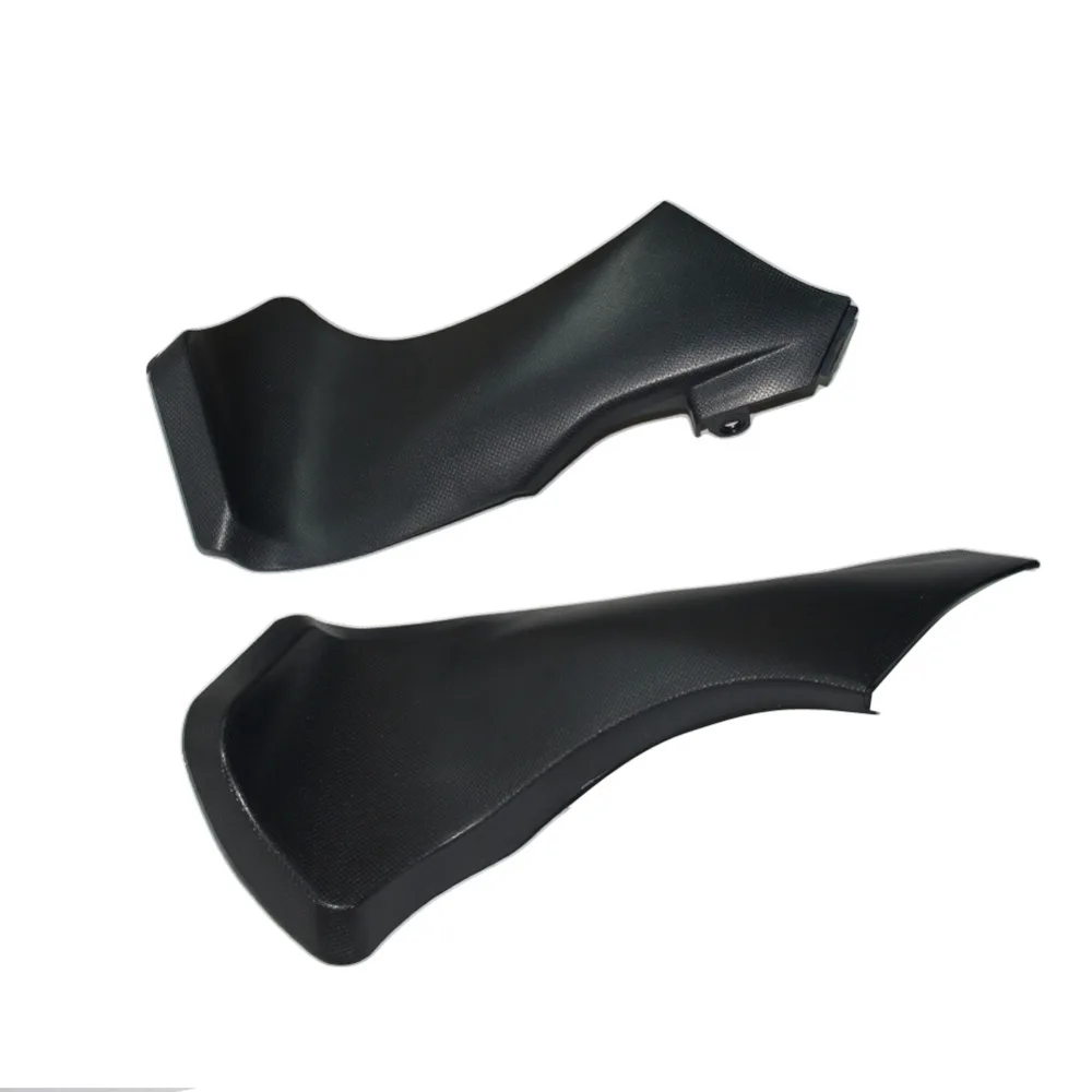 

Black Unpainted Fairing Parts Left+Right Side Air Duct Cover Fairing Cowl For Kawasaki Ninja ZX6R ZX636 2005-2006 05 06