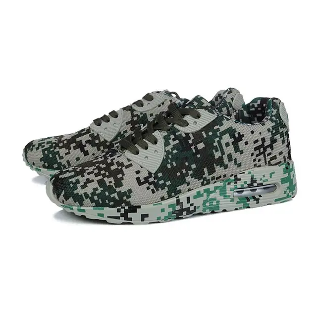 Camouflage Running Shoes Unisex Shoes Breathable Sports Shoes Wear