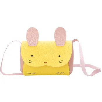 

Children Fashion BackpackBags Lovely Cute Bunny Schoolbag Small Wings Cartoon Bags Linda Bolsa de Mensajero #B