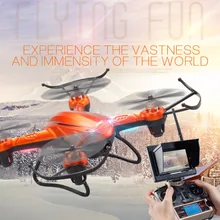 JJRC H32GH 4-rotor Gyro Drone Altitude Position Hold RC Quadcopter with LCD Screen & 2MP HD Camera & Remote Control