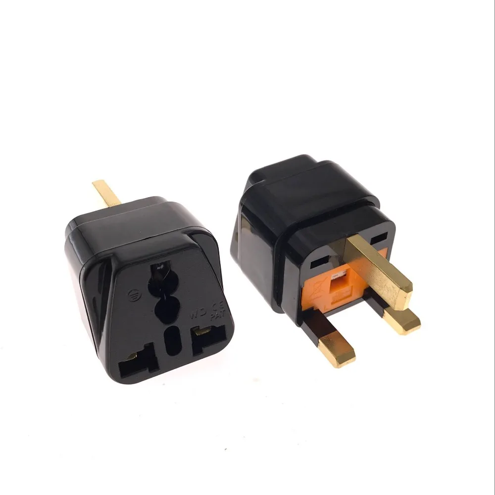 AU US EU to UK Plug with 13A fuse International Travel Universal