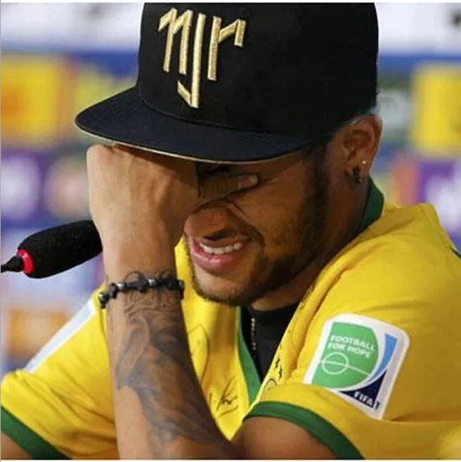 Бейсболка с вышивкой NJR для мужчин и женщин Бразильская Кепка Neymar летняя