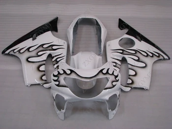 

Plastic Fairings CBRF4 1999 - 2000 Black White Flame Body Kits CBR F4 1999 Fairing CBR 600 00