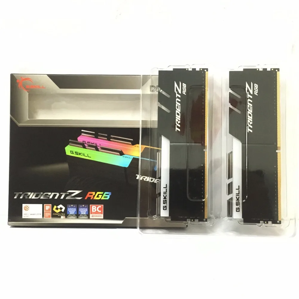 G.Skill Trident Z RGB PC ram DDR4 память PC4 8 ГБ 32 ГБ 16 ГБ 3200 МГц 3000 МГц 3600 МГц 4266 МГц Настольный 8G 16G 3000 3200 МГц DIMM