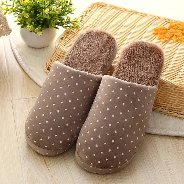 Nuevo para hombre cálido de invierno suave Pantuflas Algodón Antideslizante Nuevo Pantuflas para hombre cálido de invierno suave Pantuflas Nuevo Algodón Antideslizante 25e590
