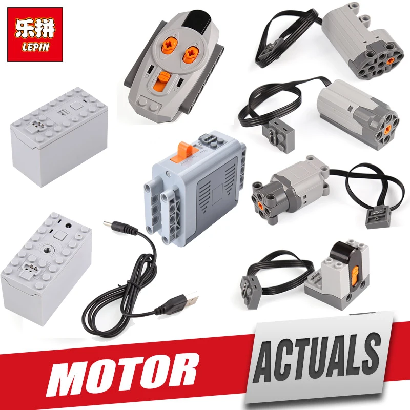 

Lepin Technic Toys Legoinglys 8883 8884 8885 Power Function Motor Receiver Controller For lepin 20007 20053 Building Blocks Toys