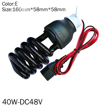 

40W Spiral Energy Saving CFL Light Bulb Medium Base Blacklight Lamp Bulb Multifunction Light Dropshipping