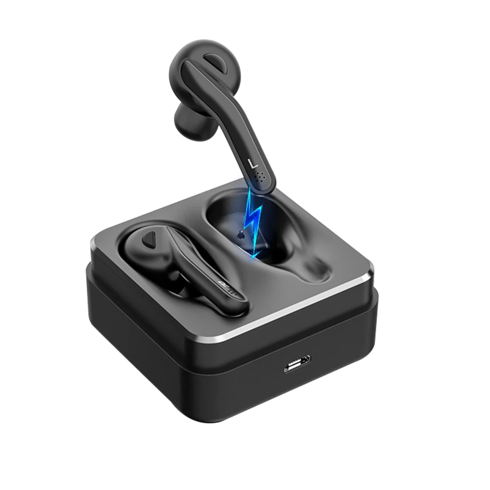 

Ship in 72 hours!!Bluetooth 5.0 Earphone Headset with Mic,TWS Dual Stereo Wireless Bluetooth Earbuds Handfree with charge box
