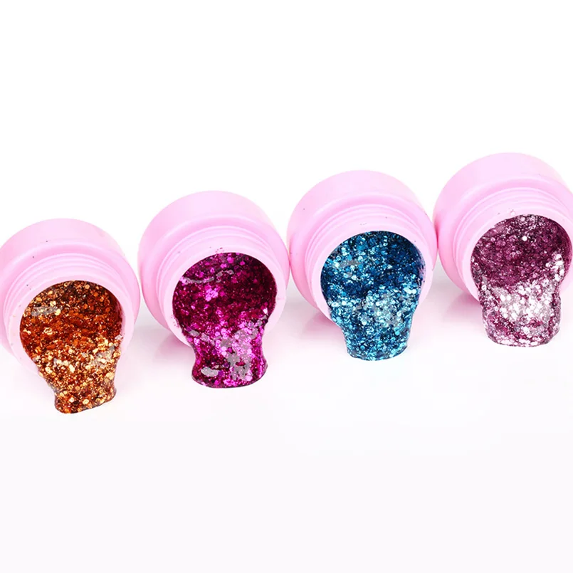 

8ML Glitter Shimmer UV Gel Diamond Gel Manicure Lacquer Nail Gel Polish Pro Nail Art Decoration Long Lasting UV LED Nail Polish