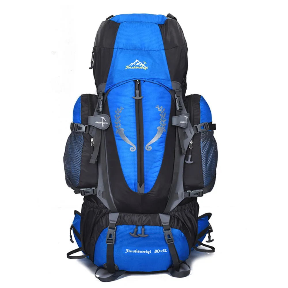 

85 Large Outdoor Backpack Waterproof bag Climbing Hiking Backpack outdoor travel Multi-purpose camping ski backpack