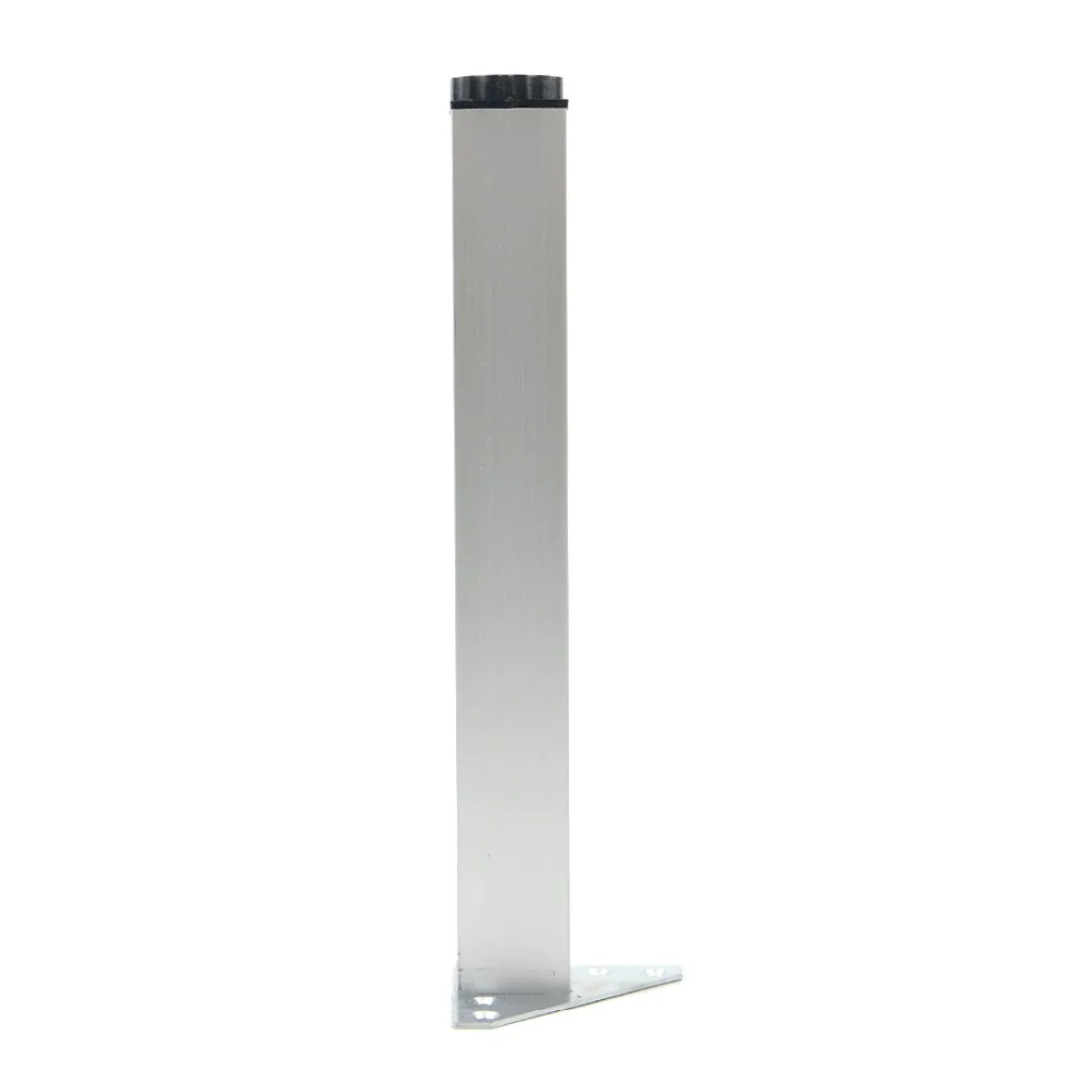 

4pcs 30cm Furniture Legs Cabinet Feet Aluminum Metal Table Adjustable Triangle Base with Screws