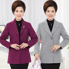 Ms. среднего возраста женщин пальто весной длинный участок среднего возраста дамы пальто осенью и зимой пальто тонкий дикий моды тенденции