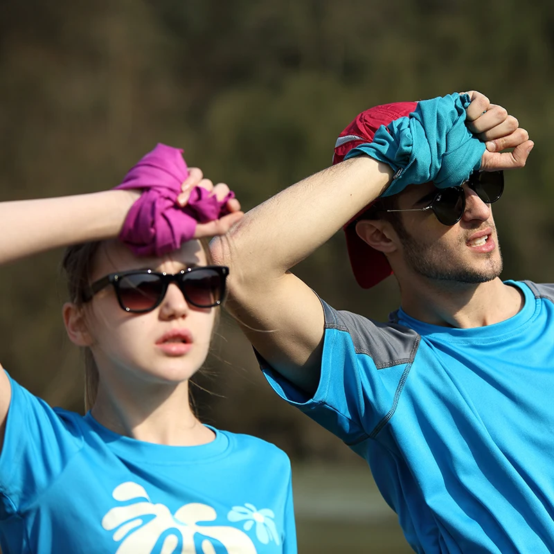 Buy 31x75cm Sports Cooling Towel Outdoor Camping