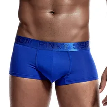  20 Styles Modal Underwears Boxers Shorts for Men Sexy Breathable Gay Penis Pouch Men's Boxer Trunks Soft Male Panties 