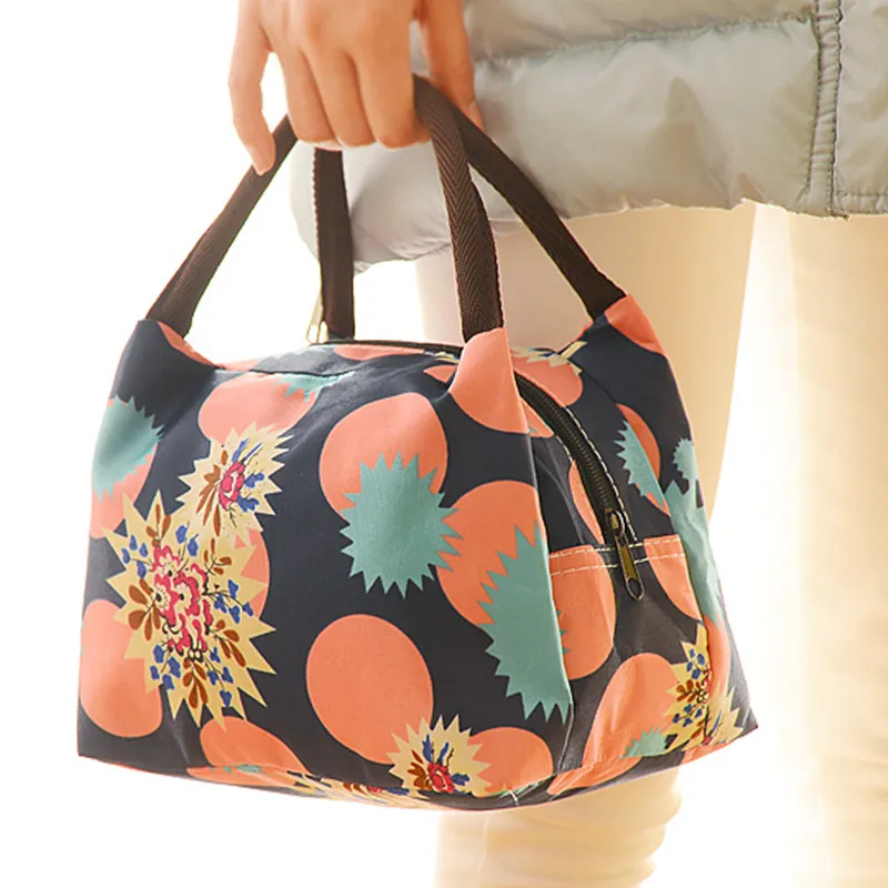 Waterproof Dacron Casual lunch bags for women Kids Outdoor Picnic Food