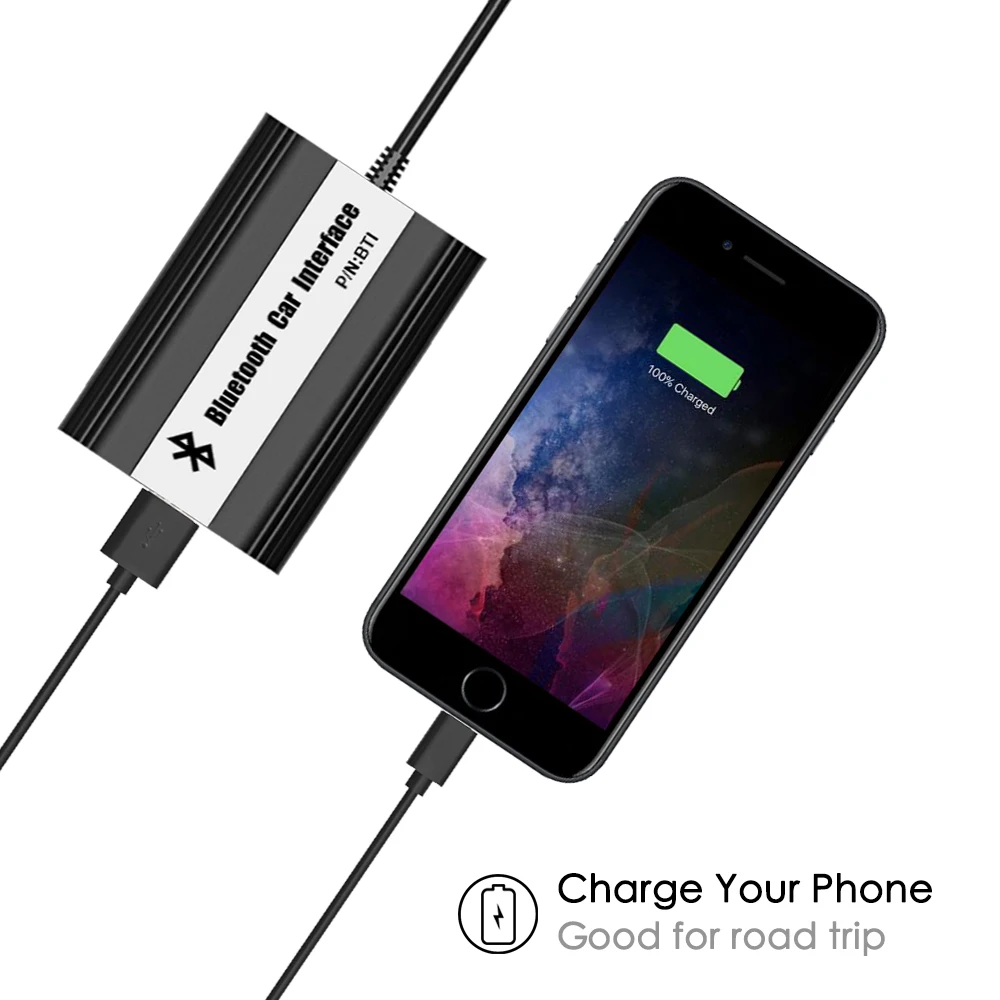 APPS2Car радио Bluetooth адаптер беспроводные звонки Hands Free USB AUX Jack Mp3 музыкальный