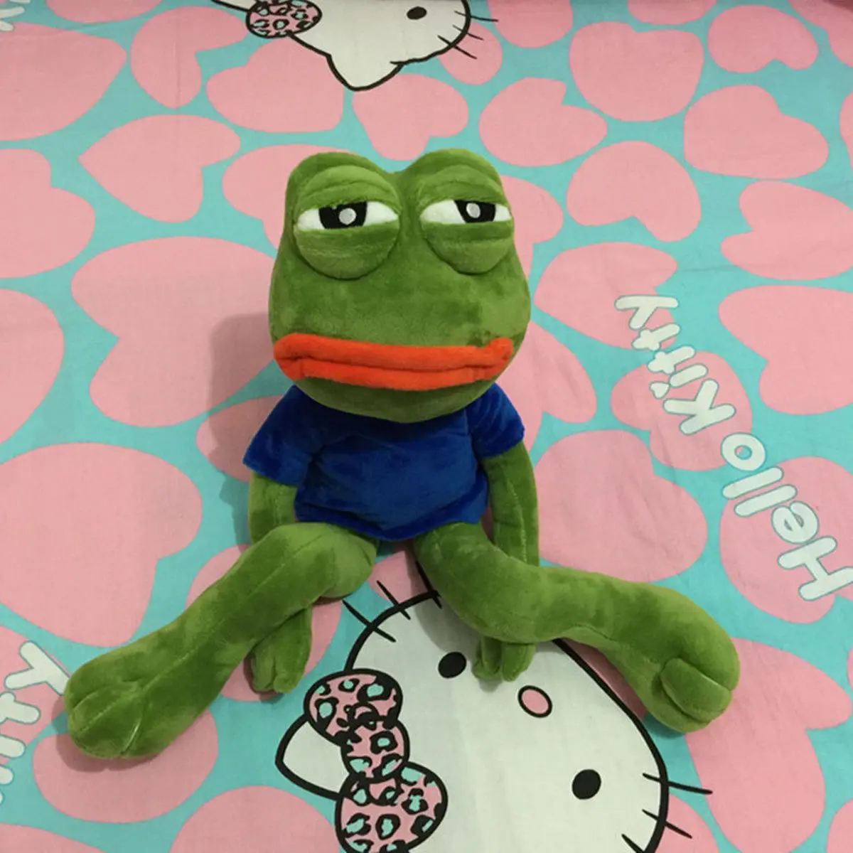Зеленые печенные лягушки смешные плюшевые игрушки мягкие куклы животных 45 см