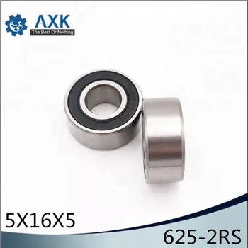 

625-2RS Bearing 5x16x5 mm 10PCS Miniature 3D Printer Parts Accessories Wheel 625RS Ball Bearings 625 2RS