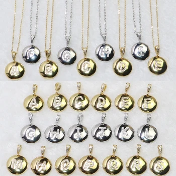 26 Pieces Round alphabet charms Pendant Tiny zircon letter charms Jewelry Accessories for jewelry Making gift for lady9069
26 Pieces Round alphabet charms Pendant Tiny zircon letter charms Jewelry Accessories for jewelry Making gift for lady9069