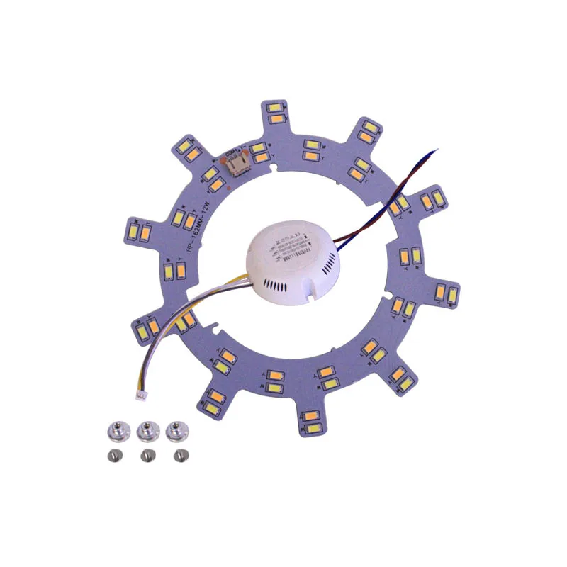 LED Ceiling Light DIY Replacement Board PCB SMD5730 Double color