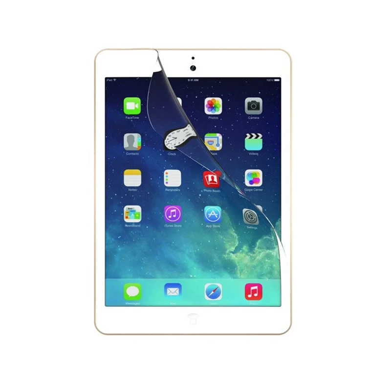 

For Apple iPad 2 3 4 air 1 2 Clear Soft Screen Protector Front Screen Guard Protective Film For ipad mini 1 234 pro 10.5 Pro 9.7