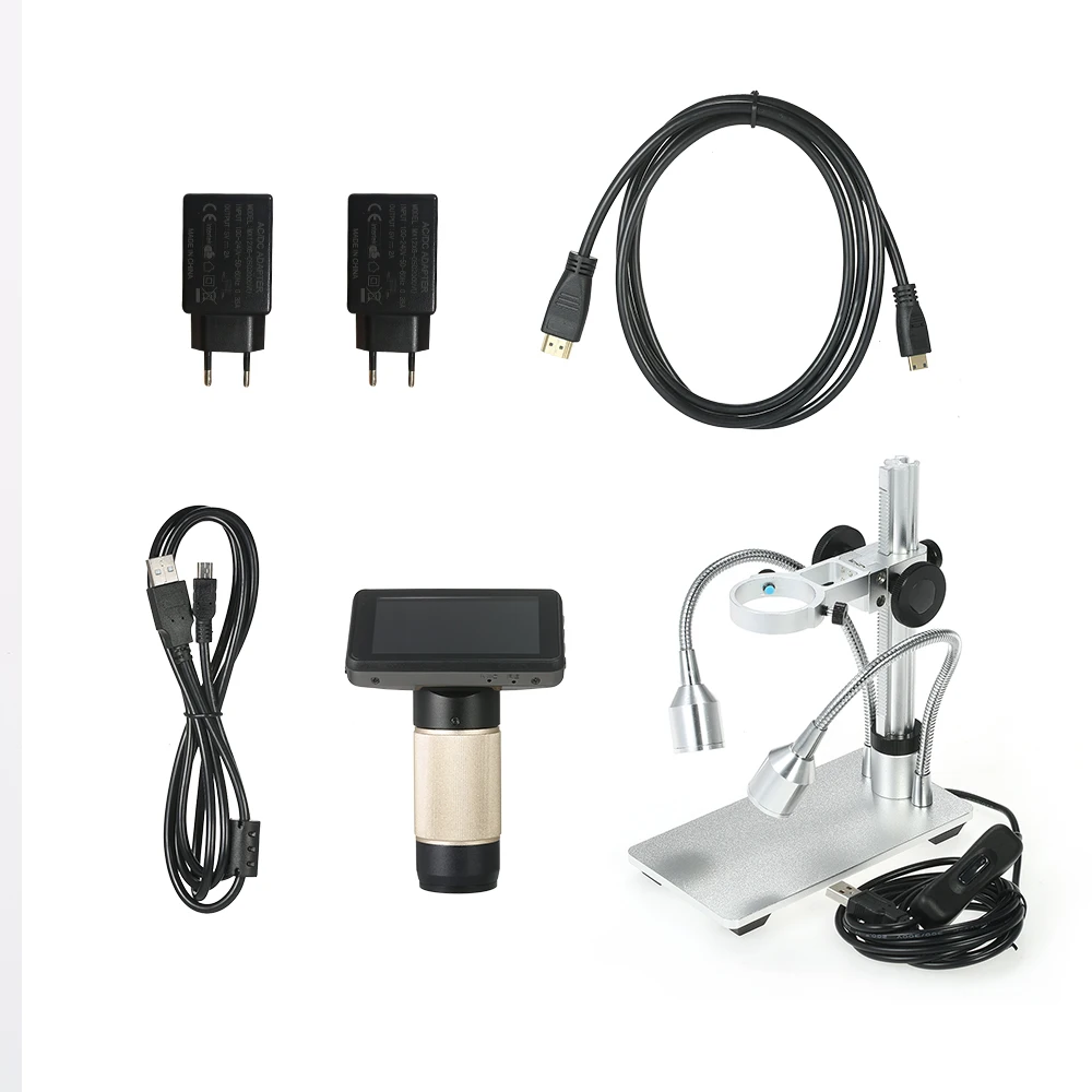 300X HDMI 3.0MP электронный цифровой видео микроскоп 3 0 дюймов ЖК дисплей 1080P пайка USB