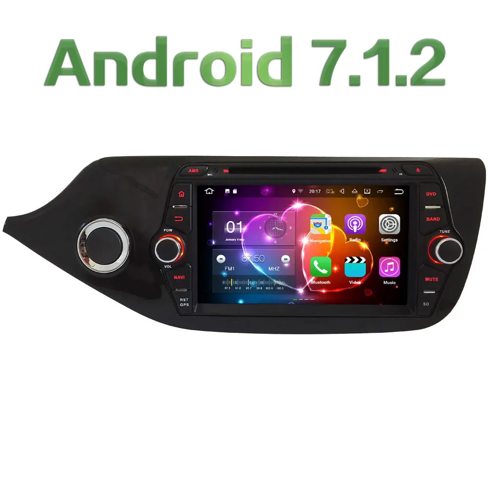 8 Quad Core Android 7 1 2 2GB RAM 3G 4G WIFI DAB SWC RDS Car