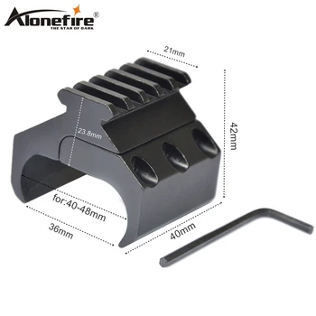 

AloneFire T2011 Tactical Hunting Rifle Gun Scope Mount Converter 20mm Picatinny Weaver Rail Mount Base Adapter Sight Base mount