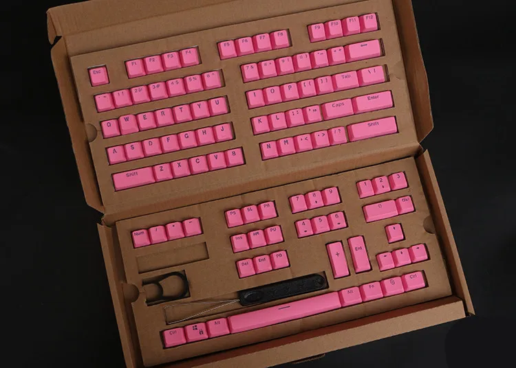 104 клавиш PBT с подсветкой Keycap Keycaps ANSI макет OEM профиль для Cherry MX механическая
