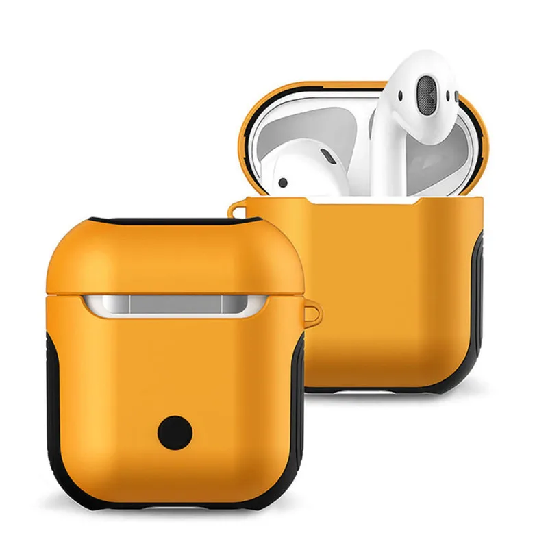 Earphone Case for Apple AirPods Cover for True Wireless Bluetooth Headphone Air Pods Pouch Protective AirPod Accessories