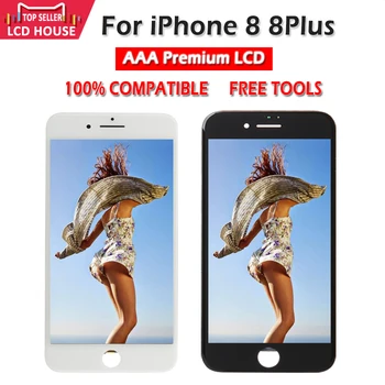 

No.1 AAA LCD Screen For iphone 8 Plus 8P LCD Display Replacement For iPhone 8G 8P Screen with 3D Touch Screen Digitizer Assembly