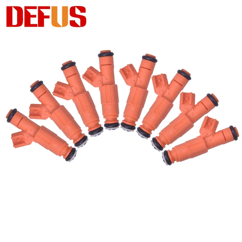 Топливная форсунка DEFUS Bico 8X 0280155917 1500CC/мин для F450 E450 MERCURY 4.6L 6.8L V10 0 280 155 917 Высокое