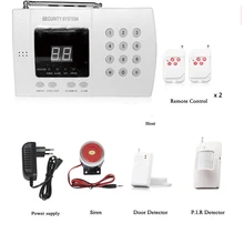 Цветной экран GSM сигнализация беспроводной детектор цифровой инфракрасный детектор