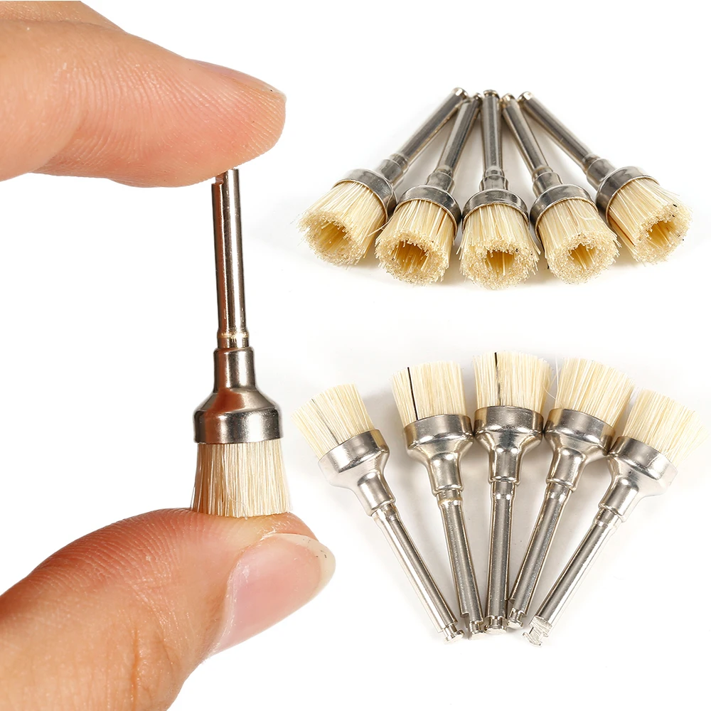 Professional 100pc polished Whitening brush Bristles Soft brush Wear