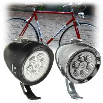 

Adjustable 160 Degree Retro Vintage 6 LED Bicycle Bike Front Light Headlight Cycling Mountain Bike Head Lamp With Bracket