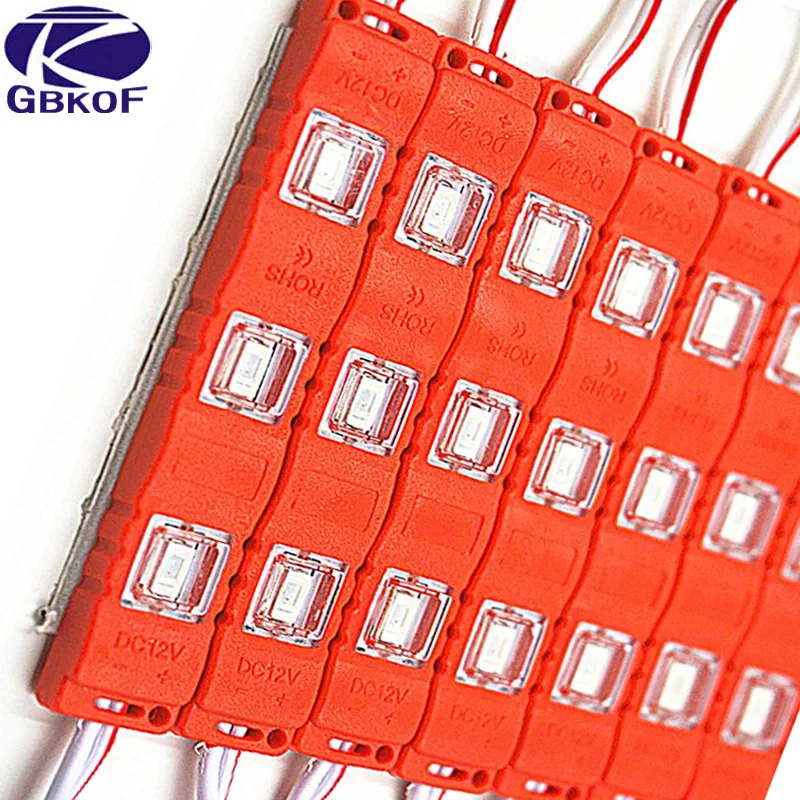 

DC12V SMD 5730 3LEDs LED Modules IP65 Waterproof Light Lamp 5730 White/Red/Green/Blue High Quality Advertising Light