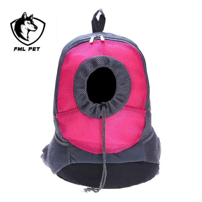 FML Heavy Duty Portable Mesh Pet Backpacks Small Cute Dogs Cats Animals