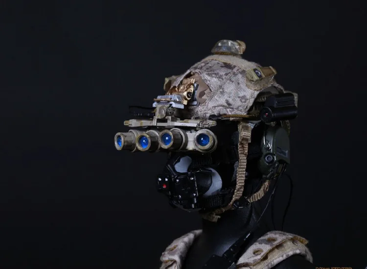 1/6 Спецназ ВМС команда Six DEVGRU Halo фигурка с собачкой Студенческая Модель игрушки