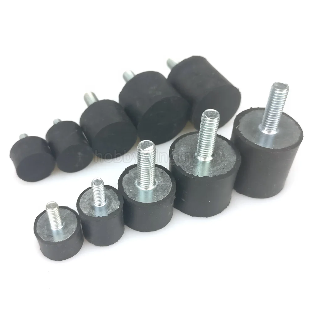 10PCS VE type Single Head Anti Vibration Rubber Shock Absorber Rubber