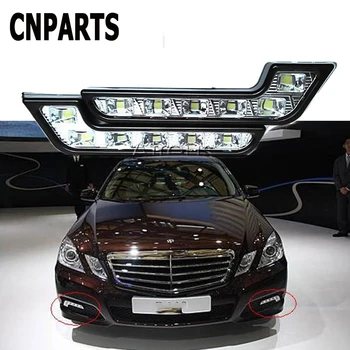 

CNPARTS 2X Car DRL LED Daytime Running Lights Fog Lamp For Hyundai Tucson 2017 Solaris ix35 i30 Suzuki Swift Mitsubish ASX Mazda