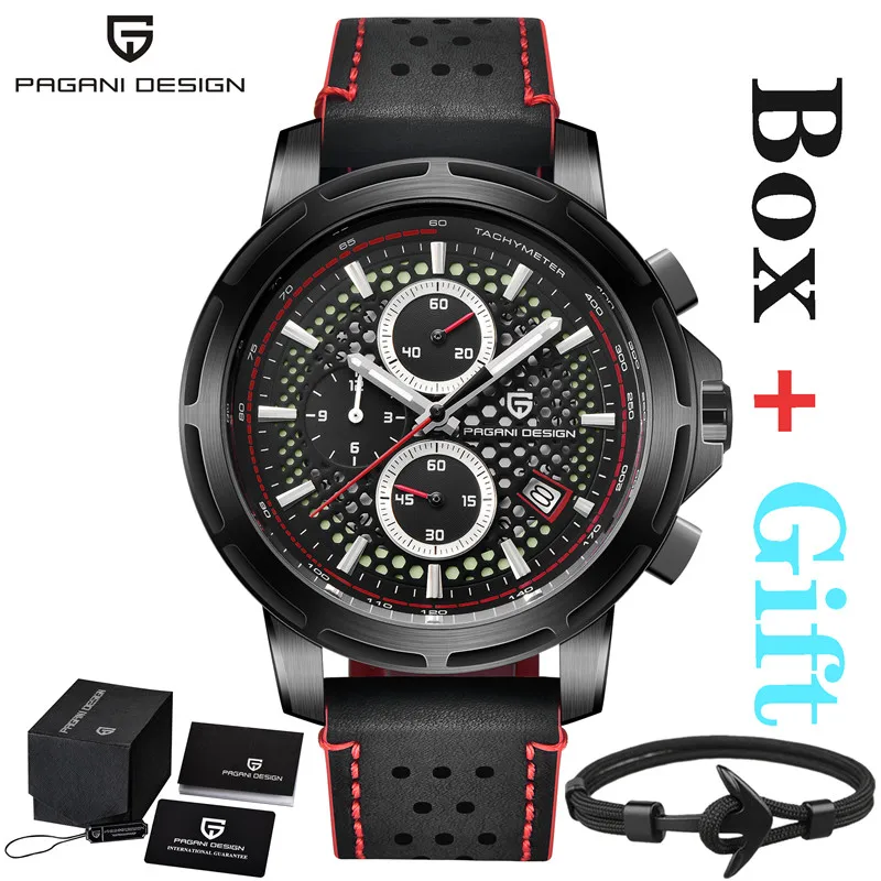 

PAGANI DESING Top Brand Luxury Quartz Business Style Mens Watches Military Sport Waterproof Chronograph Date relogio masculino