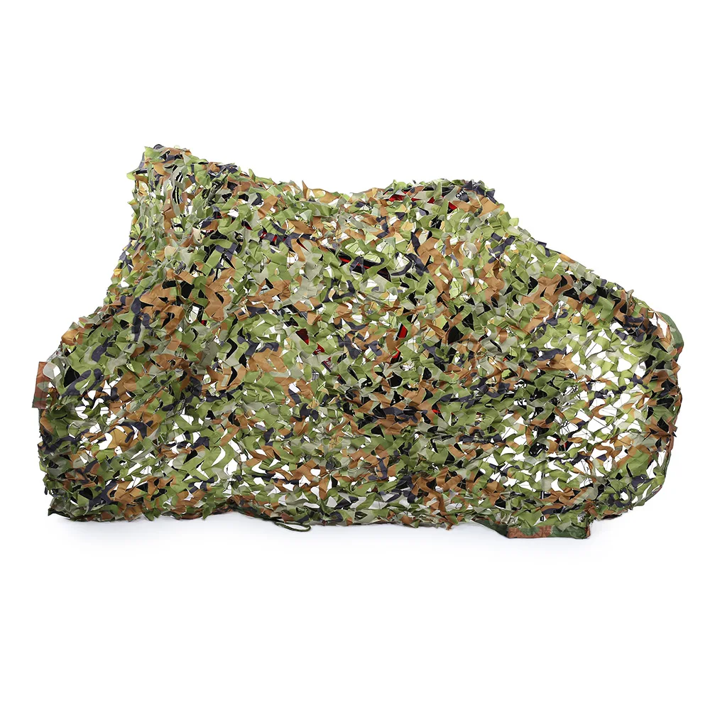 

Woodland Camouflage Military Car Cover Hunting Camping Tent Net