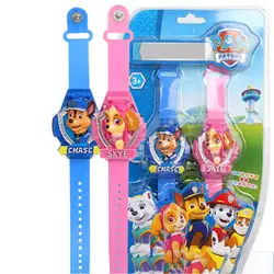 Оригинальные лапы патруль электронные игрушки детские электронные мультфильм светящаяся музыкальная игрушка часы Archie игрушка для детей