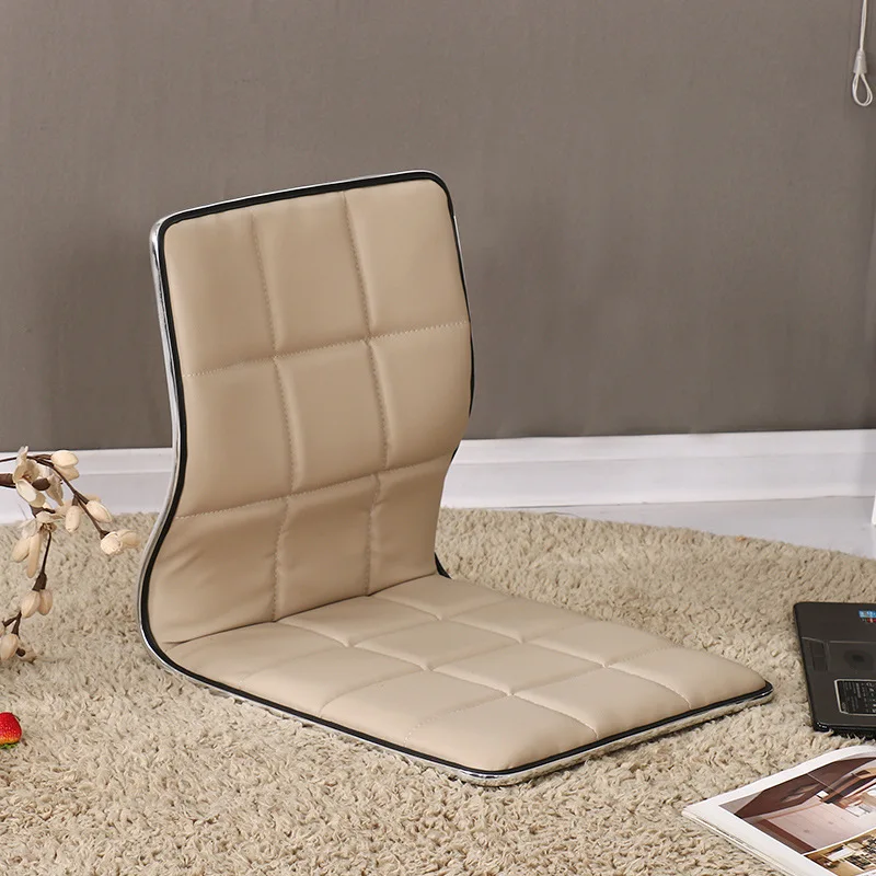 Спальное кресло для кровати, спинка японского татами и стул для комнаты, стул, диван, стул для татами, пол, ПУ, водонепроницаемый - Цвет: C