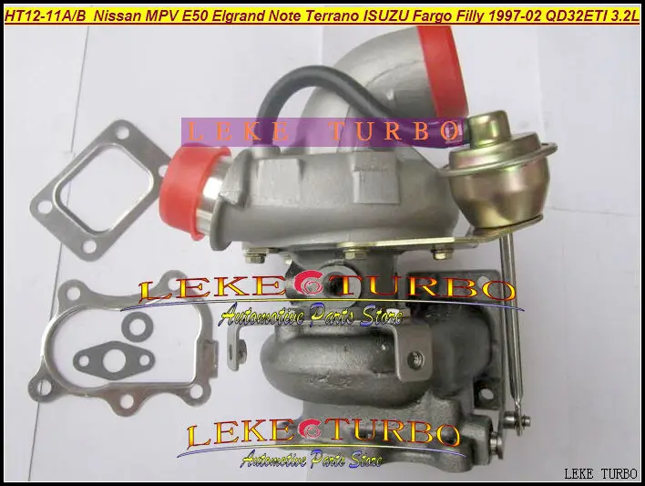 Бесплатная доставка Turbo HT12 11A 14411 1W400 144111W400 для Nissan MPV E50 Elgrand Terrano ISUZU Fargo Filly QD32ETI